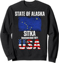 Sitka Alaska Souvenir Sweatshirt - Classic Collectible Crewneck