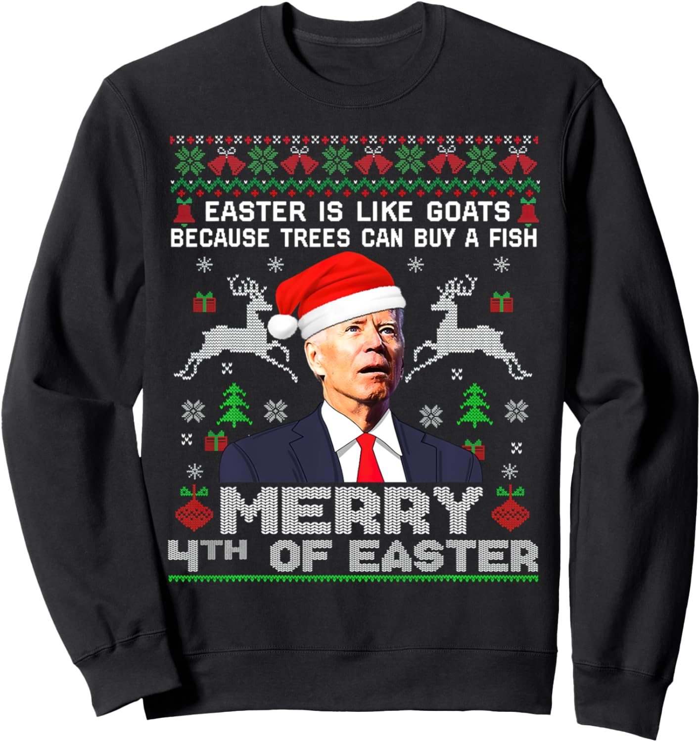 Joyful Joe Biden Ugly Sweater for Women
