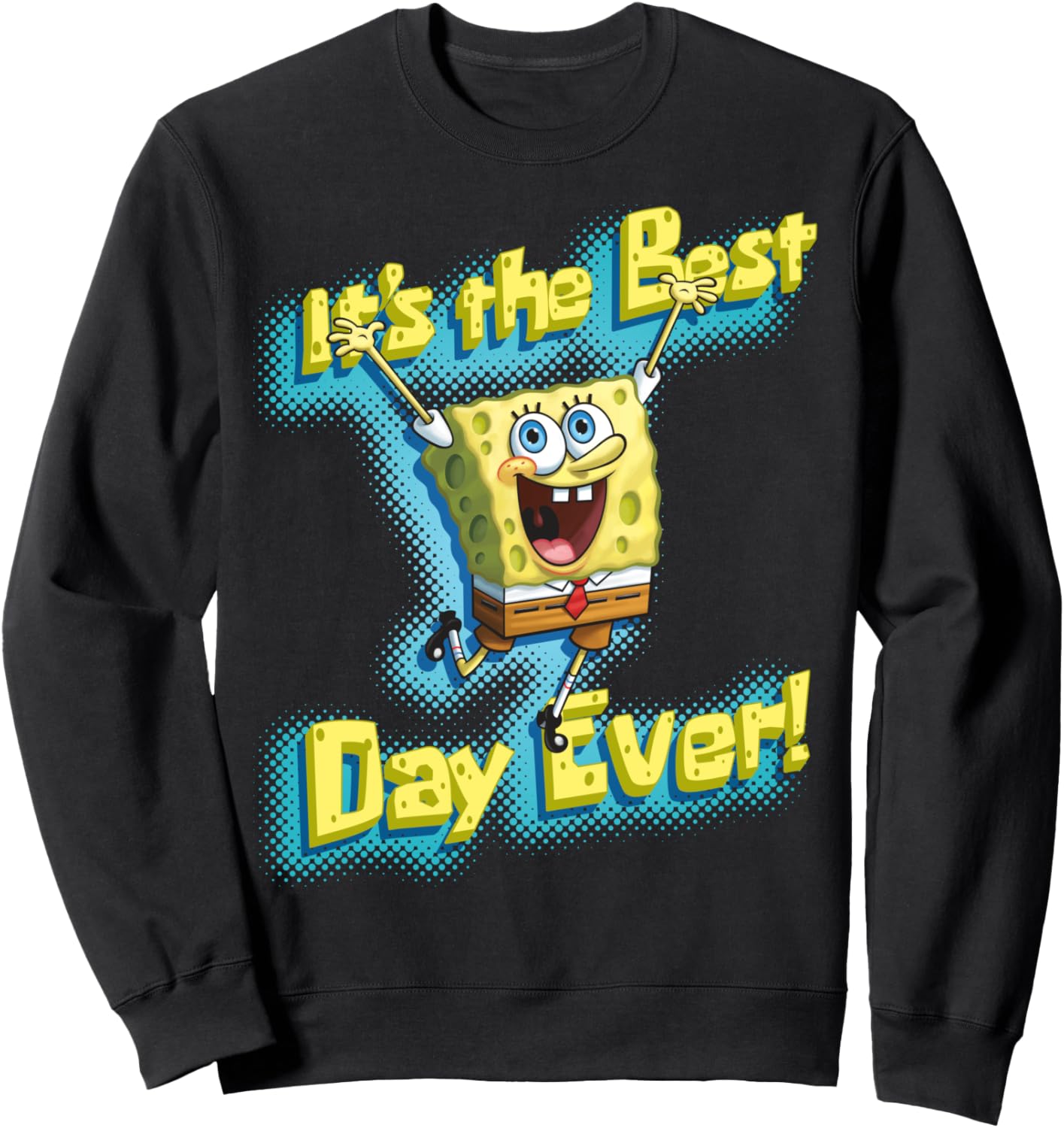 Mademark SpongeBob SquarePants It's the Best Day Ever! Sweatshirt