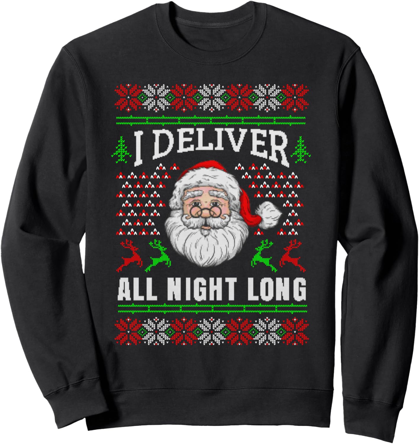 Funny Naughty Christmas Sweatshirt - Perfect Gift! 