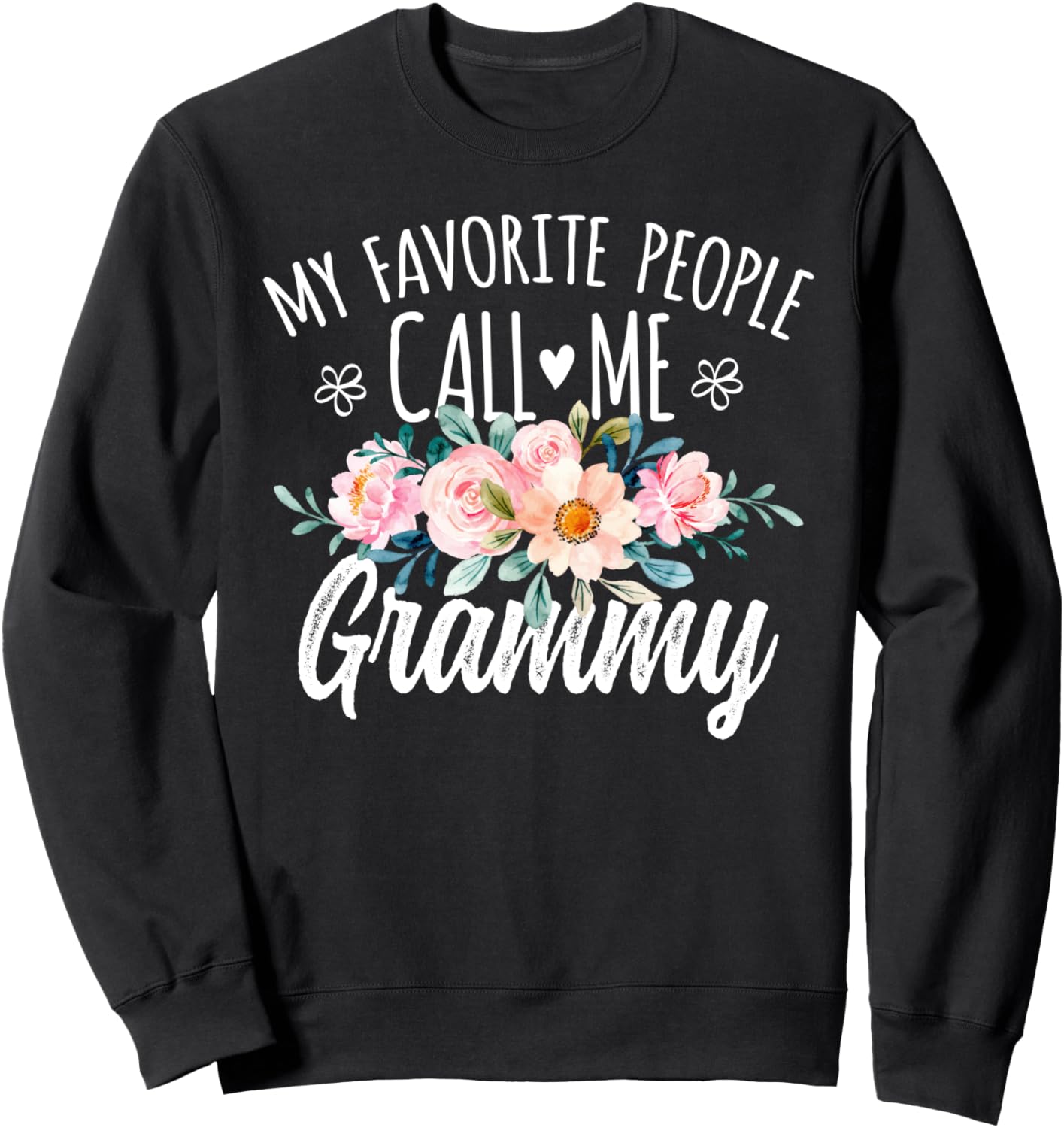 Floral Grammy Birthday Sweatshirt - Perfect Mother's Day Gift!