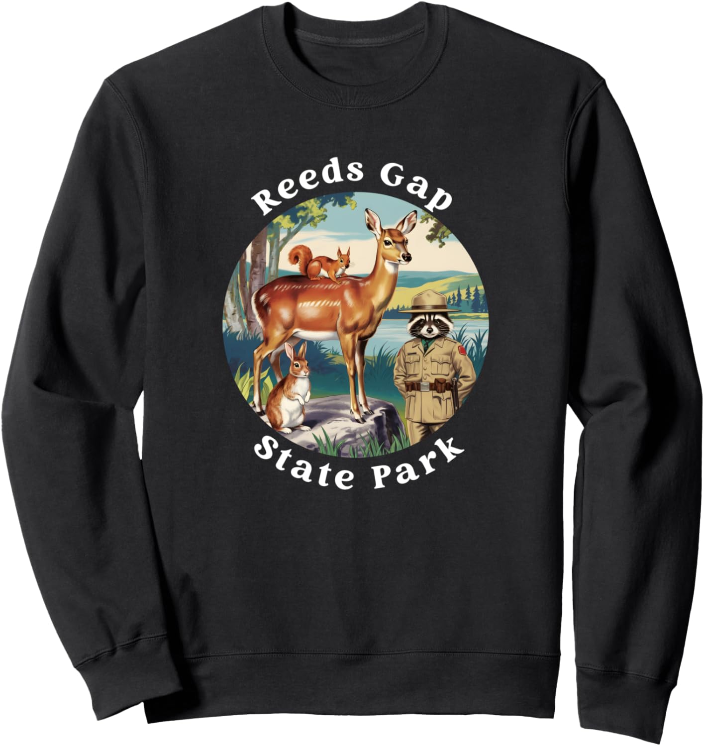 Stay Warm in Style With Reeds Gap State Park Souvenir Sweatshirt