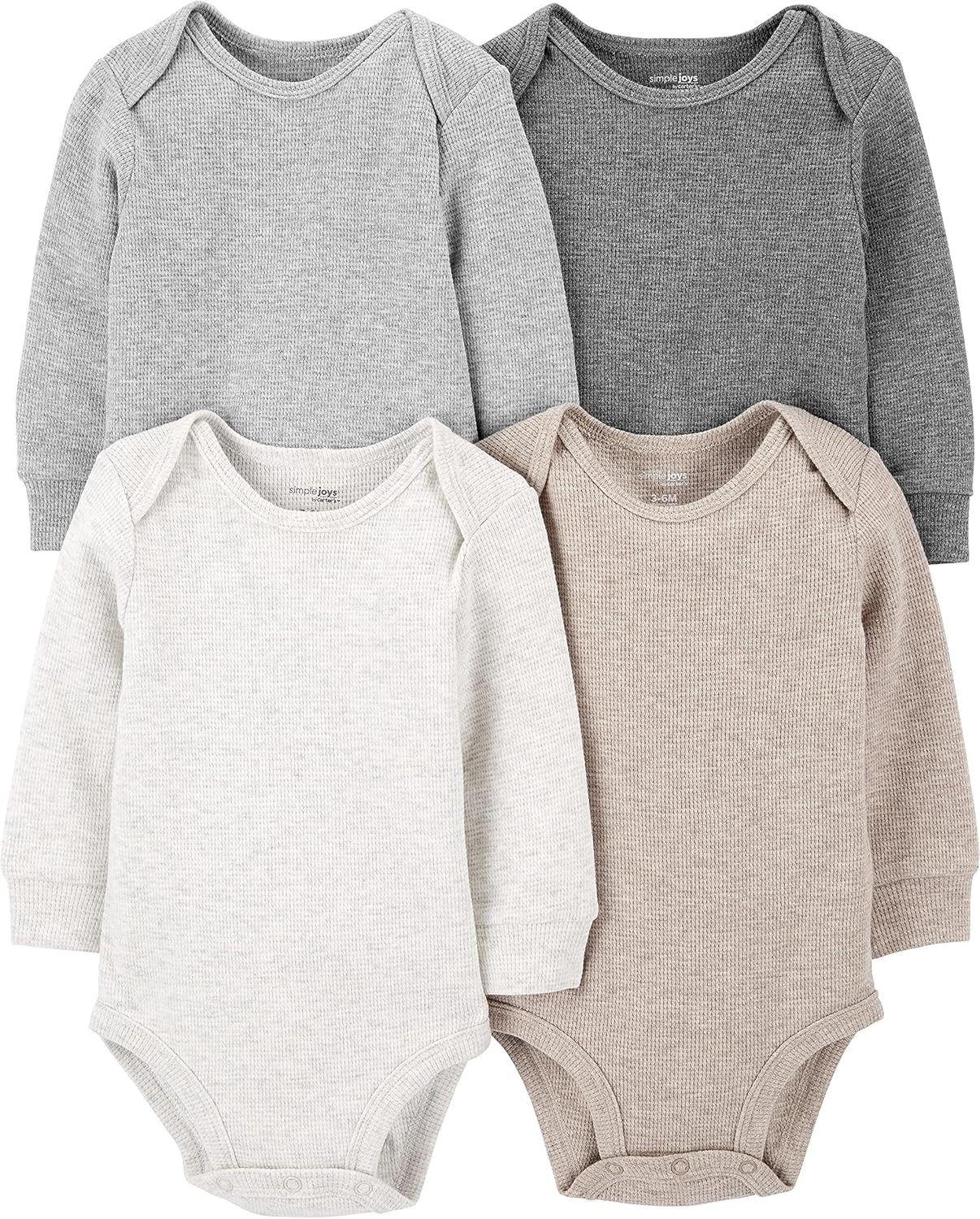 Carter's Baby 4-Pack Thermal Bodysuit Set
