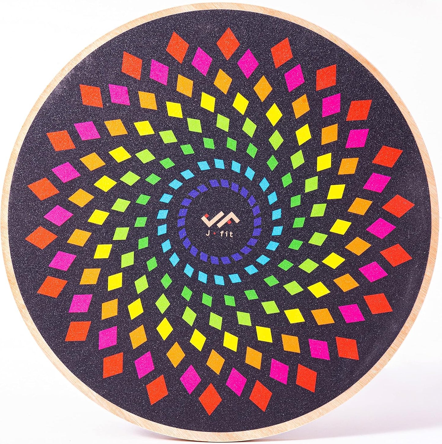 JFIT Wooden Balance Board - Ultimate Core Trainer