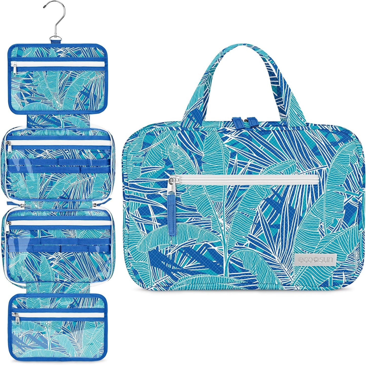 Hanging Travel Toiletry Bag for Organized Bathroom Essentials