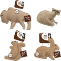 Ethical Pet Dura-Fused Leather Dog Toys Bundle - Durable Squeak Set