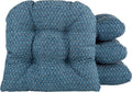 Klear Vu Gripper Overstuffed Non-Slip Dining Chair Cushions - Comfy