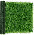 Greenery Faux Grass Wall Backdrop 72ftin x 128ftin - Privacy Ivy Panel