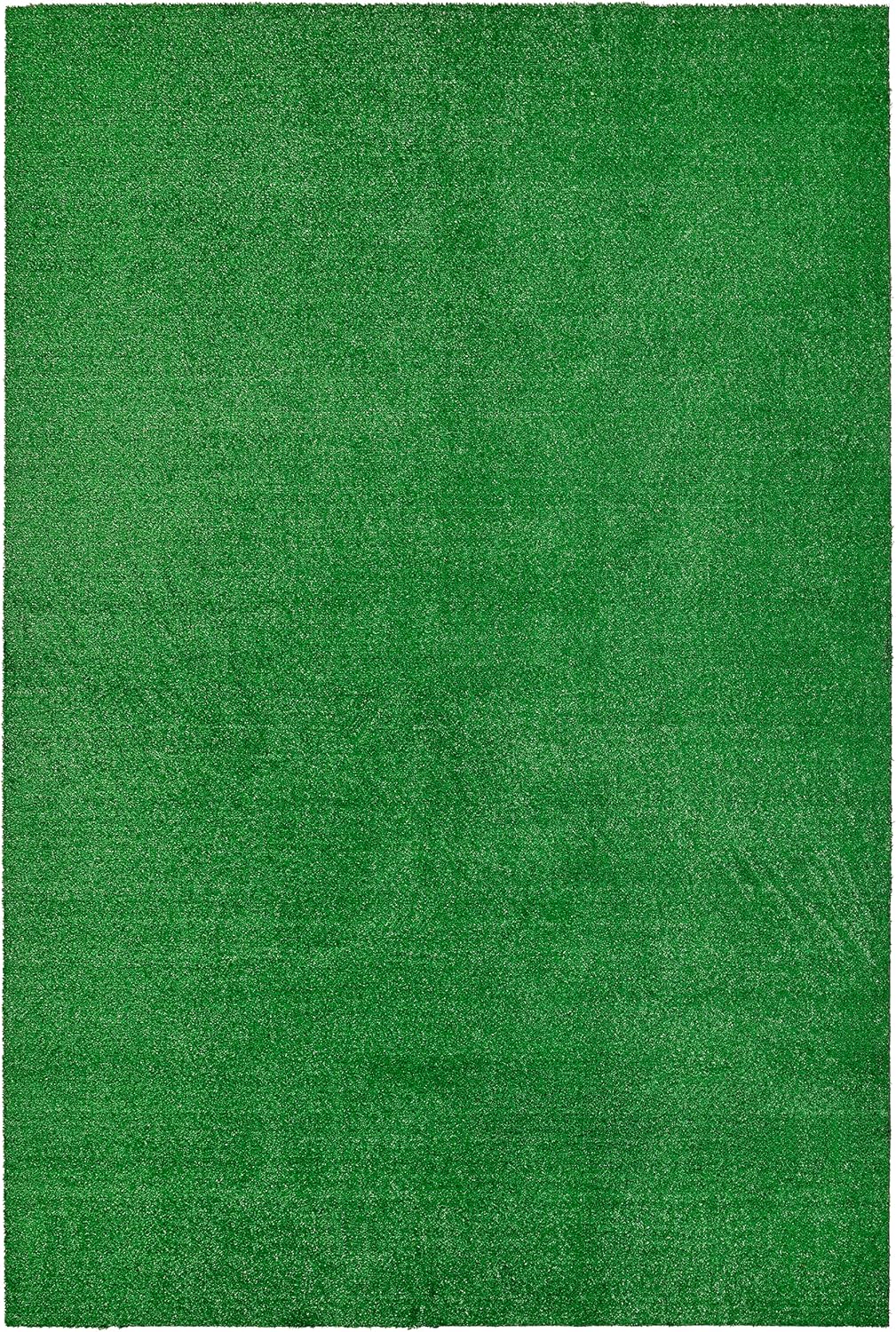 Garland Rug Artificial Grass 6 Ft X 9 Ft Durable Indoor Outdoor