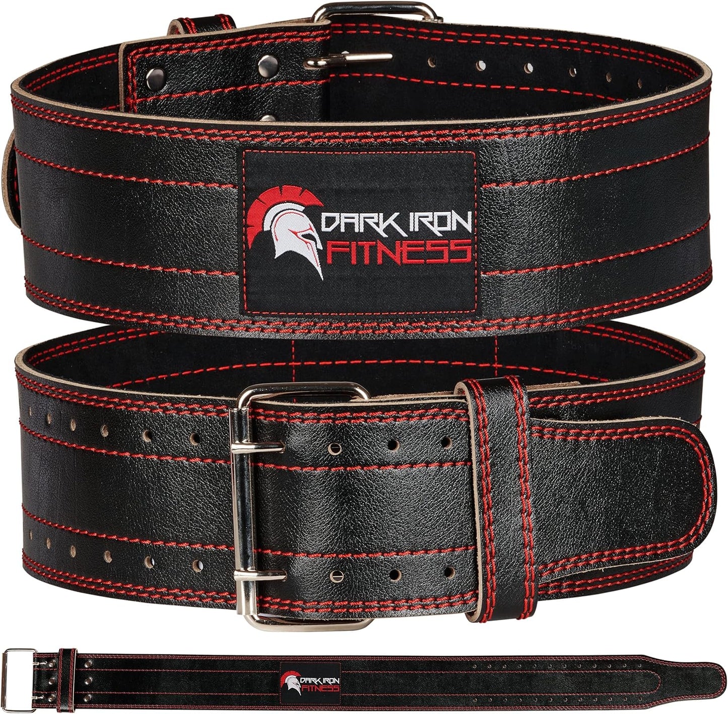 Dark Iron Fitness Weight Lifting Belt for Powerlifting Support