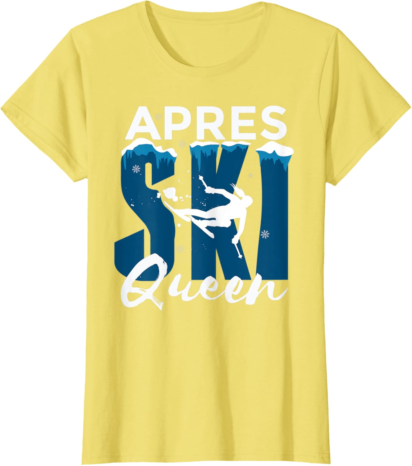 Apres Ski Queen Tee - Stylish & Fun!