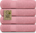 Softolle Luxury Bath Towels Set of 4 (27 x 54) - Soft, Absorbent