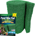 Green COARSE Pond Filter Pad 2 in Thick - Bulk Roll 14ft x 56