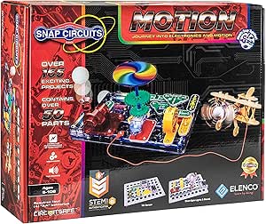 Snap Circuits Motion Electronics Discovery Kit for Kids Fun