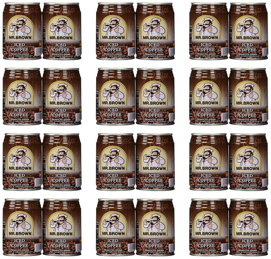 24-Pack Mr. Brown Iced Coffee 8.12oz: Instant Refreshment!