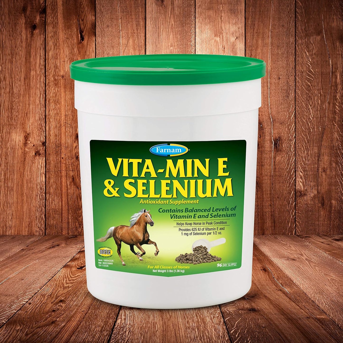 Farnam Vita-Min E & Selenium Antioxidant Supplement for Horses