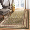 Lyndhurst Collection Area Rug - 8ft x 10ft in Sage & Ivory