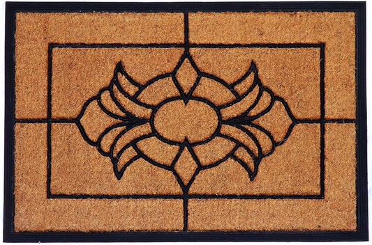 Calloway Mills Viola Doormat - Durable Heavy-Duty Coir Design
