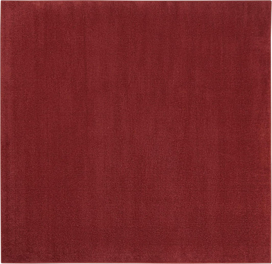 Nourison Essentials Indoor/Outdoor Brick Red Area Rug for All Spaces