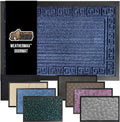 GORILLA GRIP WeatherMax All-Season Doormat 47x35 - Durable Dirt Trap