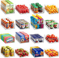 Munfix Set Of 16 Refrigerator Organizer Bins For Your Kitchen