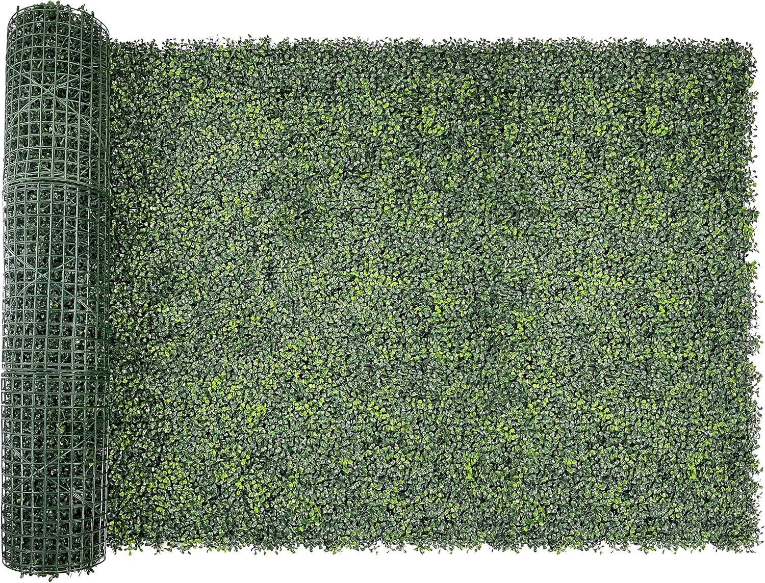Artificial Boxwood Hedge Wall Panels for Privacy and Decor