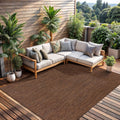CAMILSON Outdoor Rug 6x9 for Indoor and Outdoor Use - Gold