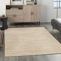 Nourison Home Essentials 4 ft x 6 ft Ivory Gold Area Rug - Low Pile