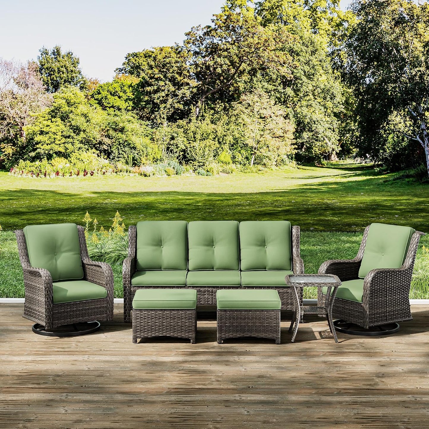 Joyside Wicker Patio Furniture Set for Outdoor Relaxation