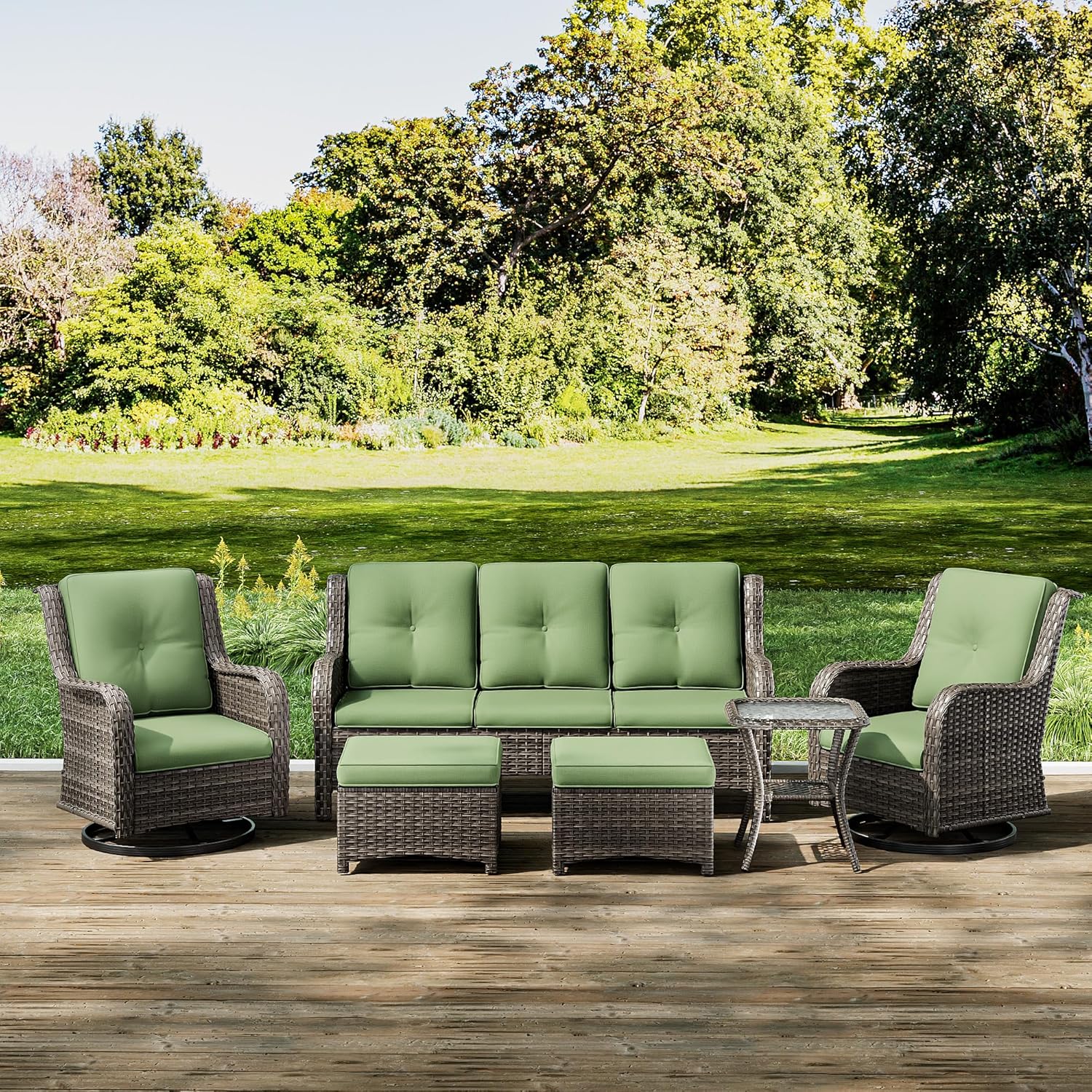Joyside Wicker Patio Furniture Set for Outdoor Relaxation