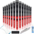 CHAMPKEY Premium Hybrid Golf Grips 13 Pack - All-Weather Control Club