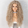 SAPPHIREWIGS Deep Curly Lace Front Wig 26in - Natural Look