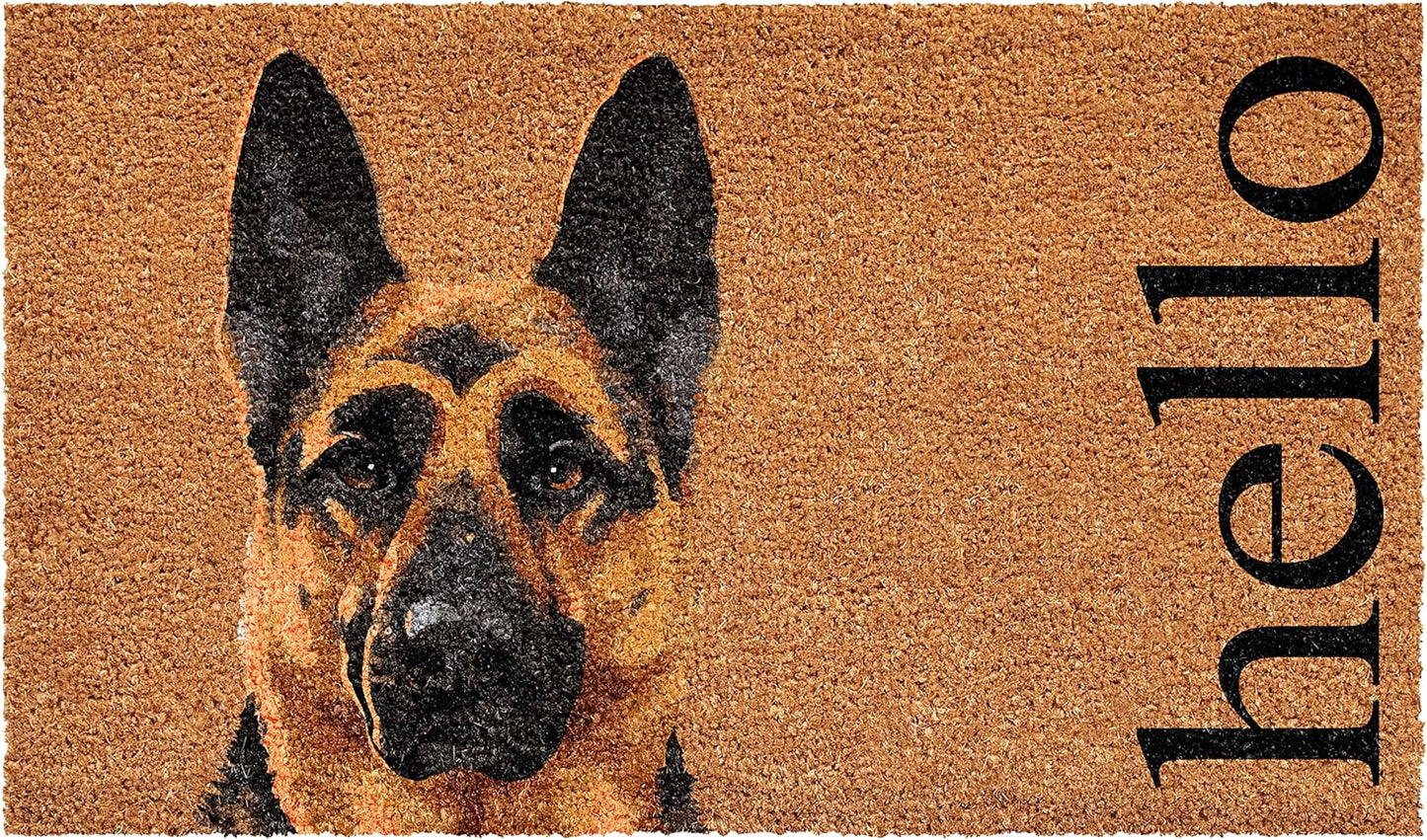 Calloway Mills German Shepherd Doormat for All-Season Use