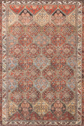 Loloi Loren Collection LQ-16 Spice/Multi 7 ft 6 in x 9 ft 6 in Area