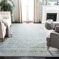 Adirondack Collection Area Rug 9 ft x 12 ft - Durable Slate & Ivory