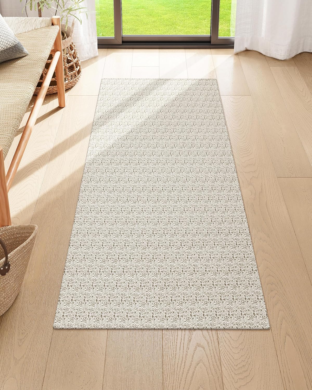 Collive Runners for Hallway, Non Slip Kitchen Runner Rug