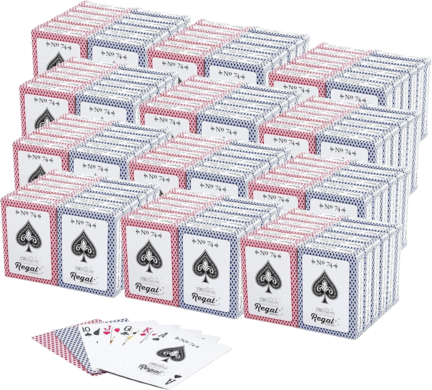 Regal Games Bulk Playing Cards Set for Adults & Professionals