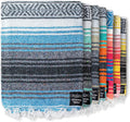 Authentic Mexican Blanket | Versatile Serape | Handwoven 50x70
