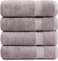LANE LINEN 100% Cotton Bath Sheets Set of 4 - Extra Large Quick Dry