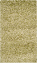 California Shag Accent Rug 2ft 3in x 5ft - Plush Non-Shedding Green