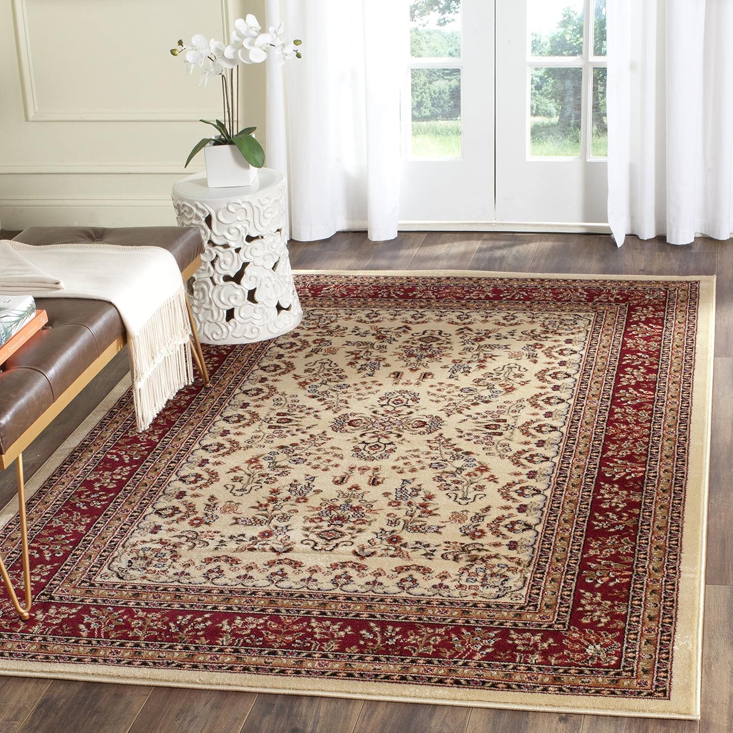 SAFAVIEH Lyndhurst Collection Accent Rug - Traditional Design