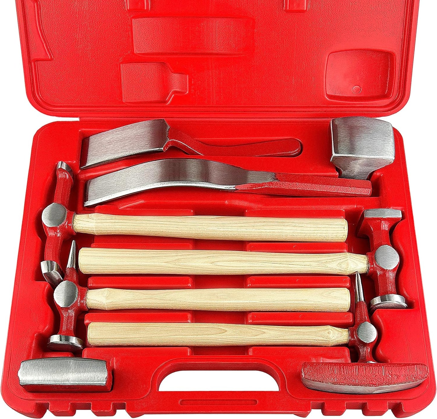 C&T 9 Piece Heavy Auto Body Repair Tool Hammer Dolly Set Review