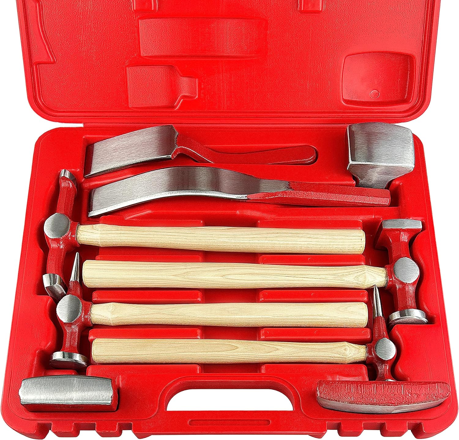 C&T 9 Piece Heavy Auto Body Repair Tool Hammer Dolly Set Review