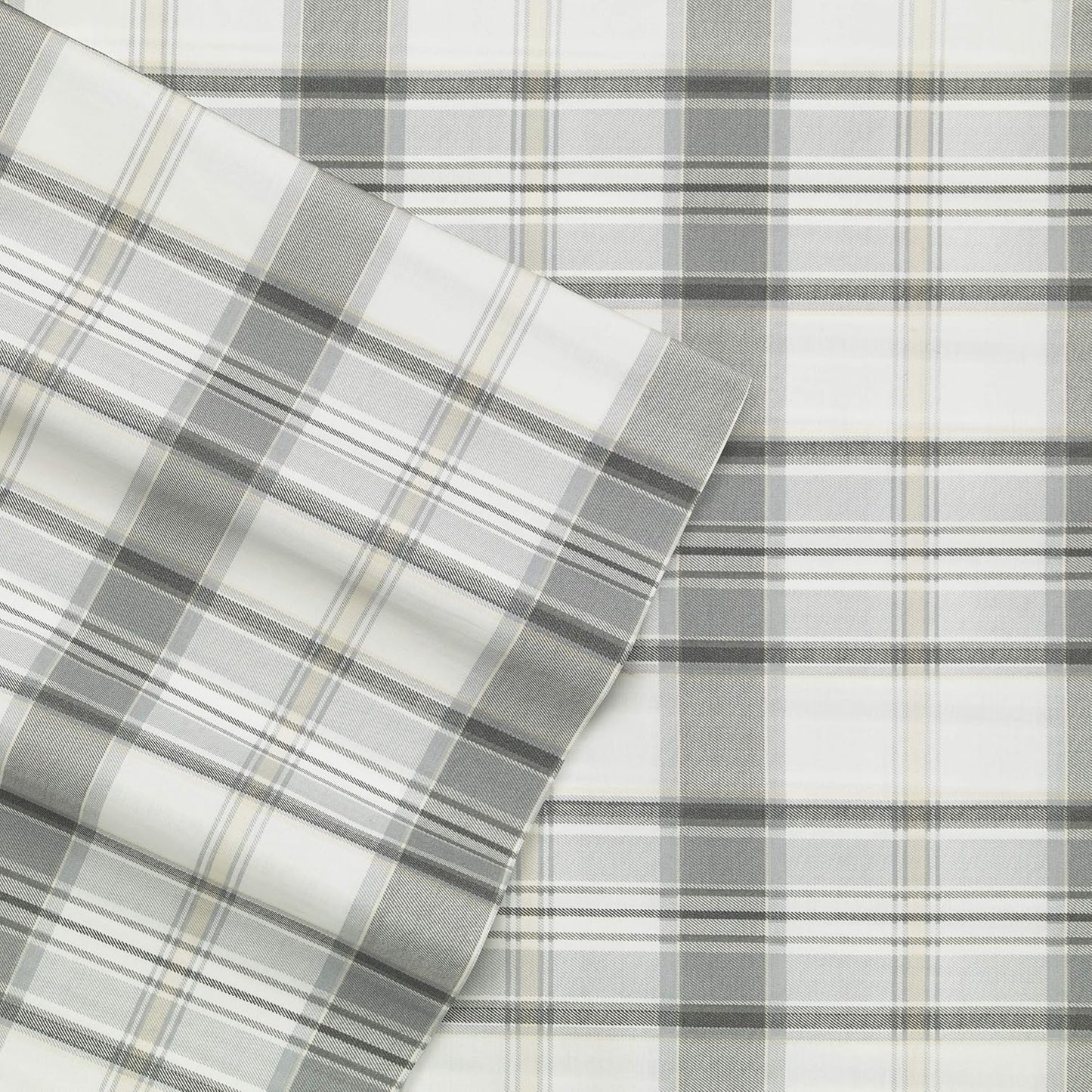 Eddie Bauer Full Sheets Cotton Percale Bedding Set for Comfort