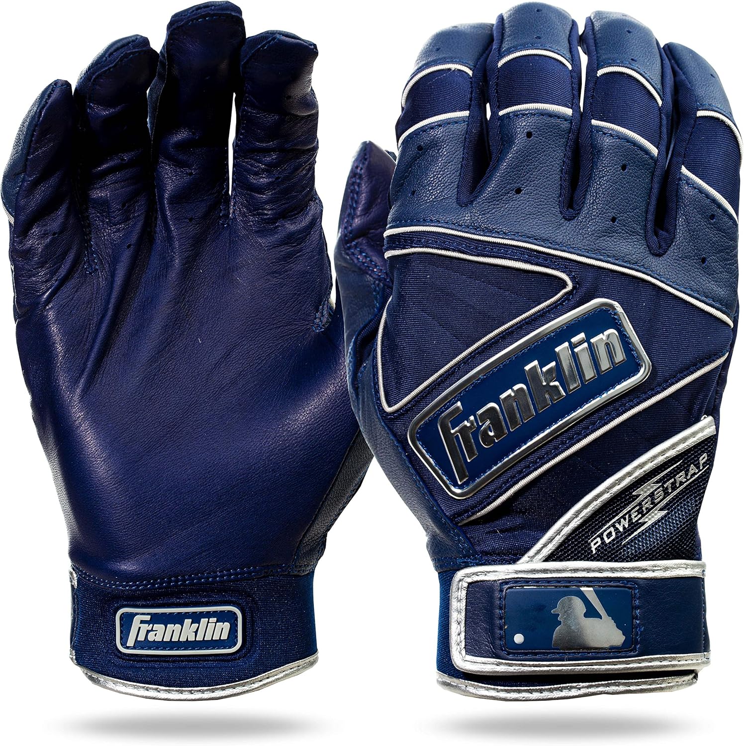 Franklin Sports MLB Baseball Gloves - Powerstrap for All Ages