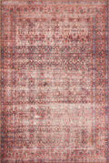 Loloi Loren LQ-05 Eggplant/Crimson 2ft-6ft x 7ft-6ft Runner Rug