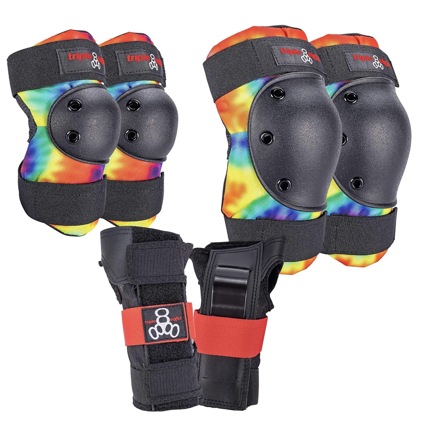 Triple Eight Saver Series 3-Pack Pad Set for Skating Safety