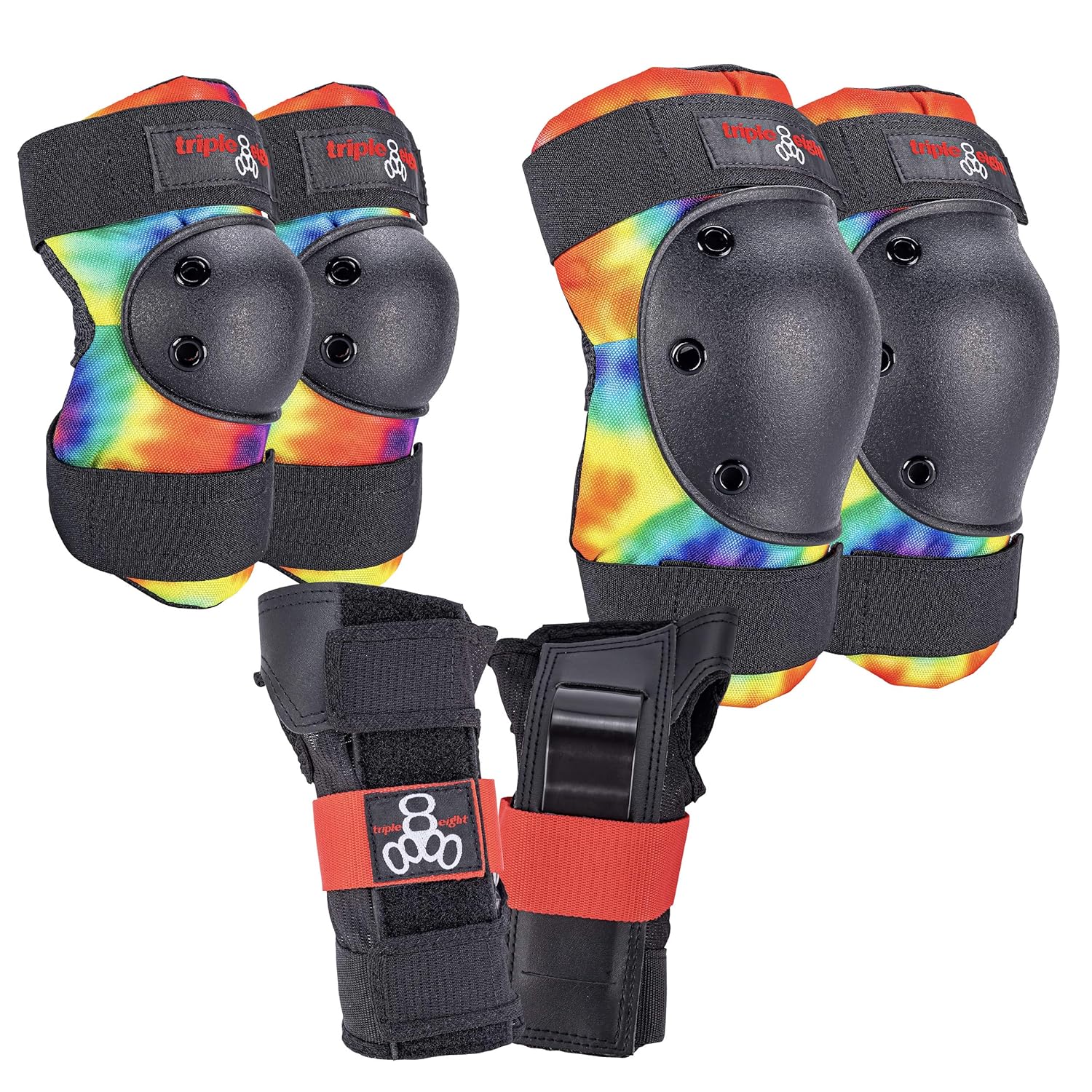 Triple Eight Saver Series 3-Pack Pad Set for Skating Safety