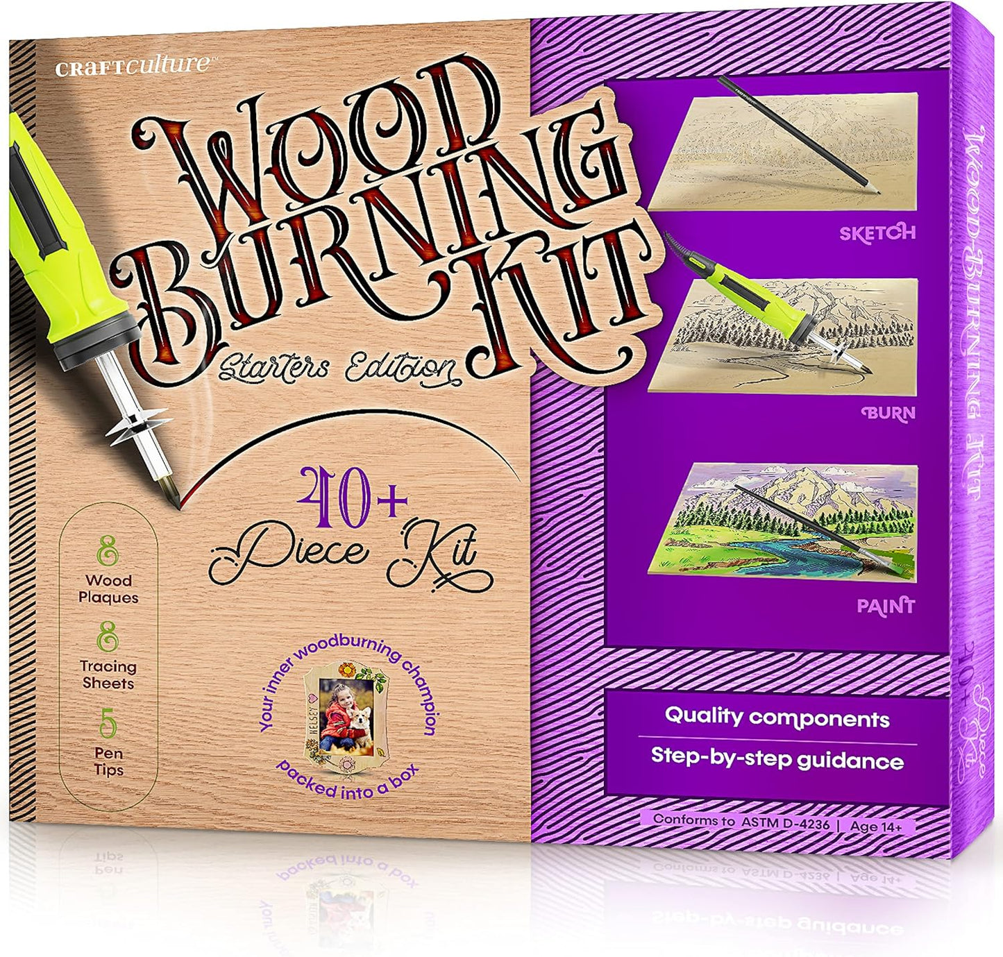 Creative Kids Wood Burning Kit