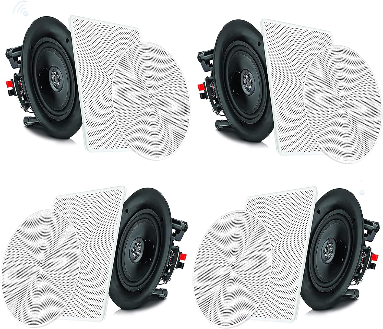 Pyle 6.5 4 Bluetooth Flush Mount Speaker System - Superior Sound